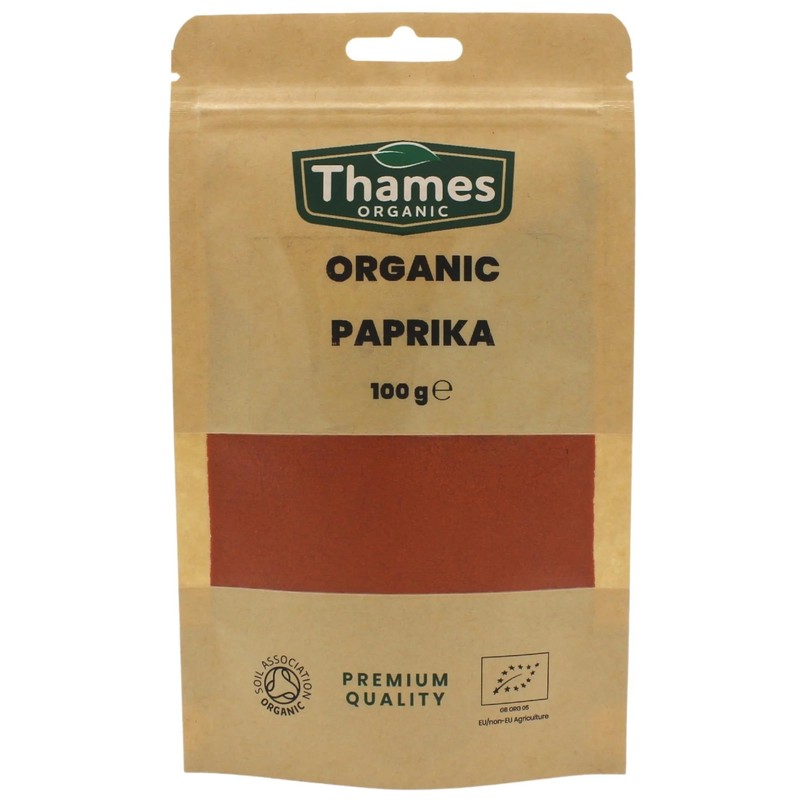 Organic Paprika-Certified Organic, Non-GMO, Vegan, No Additives, No Preservatives, Resealable