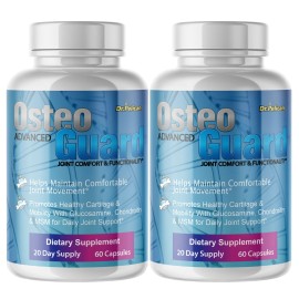 Pelican Vitamins Osteo Guard- Joint Health Support- 2 Bottles- 120 Capsules