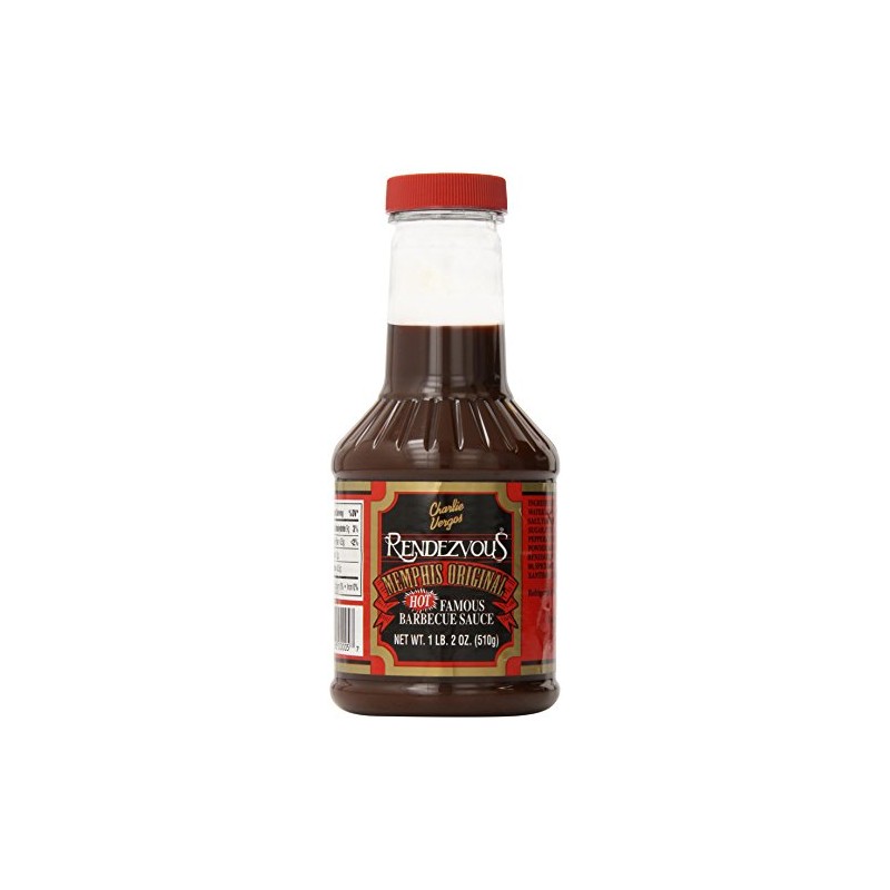 Charlie Vergos Rendezvous Hot Famous Memphis Barbecue Sauce * HOT