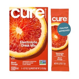 Cure Hydration- “| Mezcla para bebidas electrolíticas a base de plantas | Sin azúcar agregada | Polvo para aliviar la deshidratación hecho con coco
