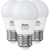QNINE 𝐄𝟐𝟕 Screw Bulb, Cool White, 𝟔𝟓𝟎𝟎𝐊, 540lm, 𝟔𝐖 (𝟔𝟎𝐖