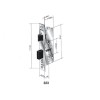 Papaiz KEY & TURN Bright Brass Papaiz 323 C-400/55 E-23