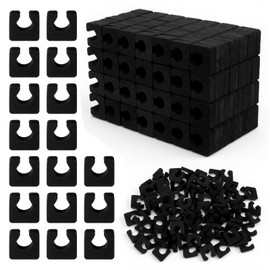 1000 Pcs Individual Toe Separators Bulk, Soft EVA Foam Toes Separators for Pedicure, Comfortable Disposable Black Toe Dividers for Nail Polish Application at Home, Spa & Salon