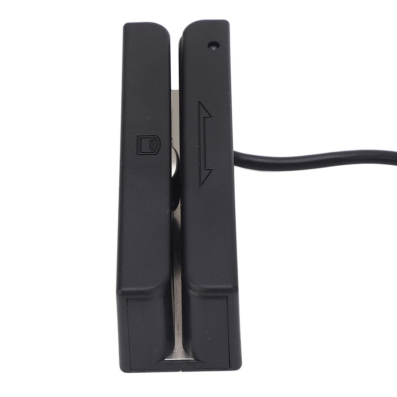 3 Track Magnetic Stripe Card Reader Bidirectional Manual USB Card