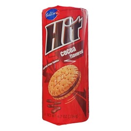 Bahlsen Hit Cocoa Vanilla Cookie with Chocolate Filling (3 Pack, Total of 14.1oz)
