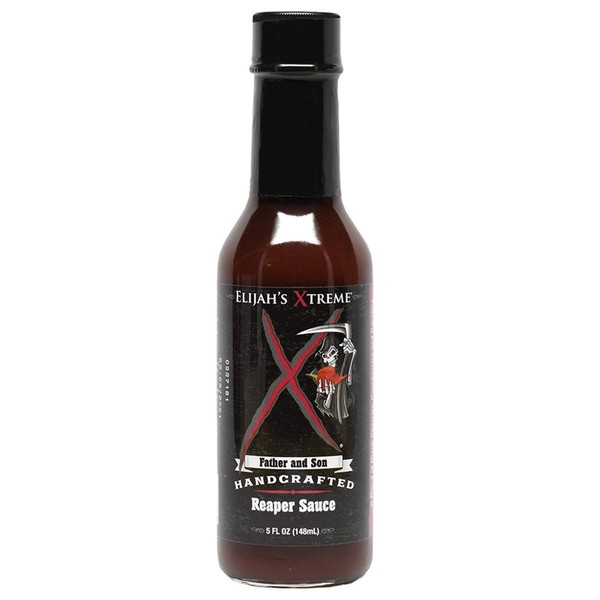 Elijah’s Xtreme Reaper Hot Sauce, Made with Carolina Reaper Peppers,