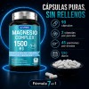 Magnesio 1500mg Complejo Tipos Cápsulas Sueño Estrés