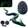 3D Printed Dragon Eggs with Dragon Inside,3D Printed Fidget Animals,Glow