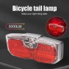 Unbranded Bicycle Rear Reflector Tail Light Luggage Rack Mounted Taillight