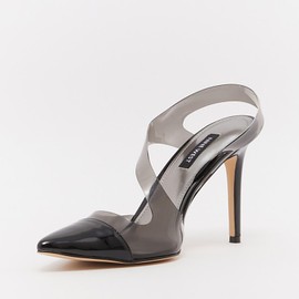 Nine West Women's Flawles3 Pump, Smoke Black, 6