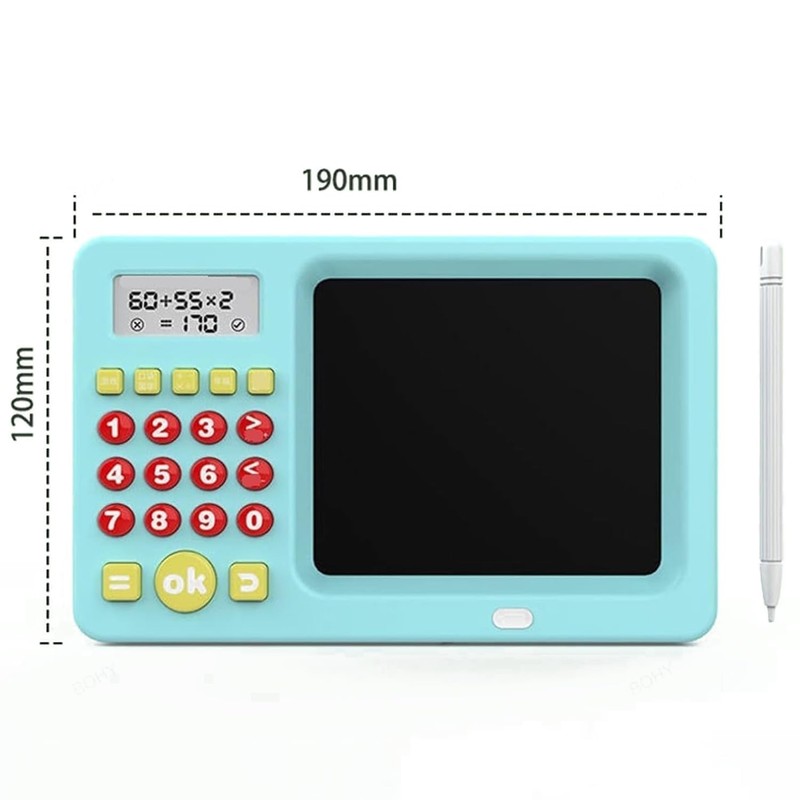 Bytebliss Number Genius - Interactive Electronic Math Game with Sketch