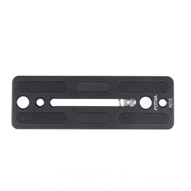 FOTGA PU-115 Quick Release Plate 115 mm for DJI Ronin SC Gimbal Stabiliser Compatible with Arca Swiss Standard Tripod Ball Head, 1/4 Inch Screw Quick Release Plate Universal for DSLR Camera