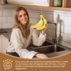 Josmimic Gold Banana Hook Foldable - Under Counter Banana Hanger,