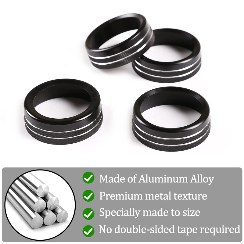 LLKUANG for Toyota Tacoma Air Conditioner Switch CD Button Knob