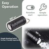 YAFIYGI 1PCS Tiny Flashlight Mini Flashlight Key Chain Nano Keychain