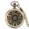 Outdoor Compass with Metal Chains, Retro Compass with Luminous Numerals,