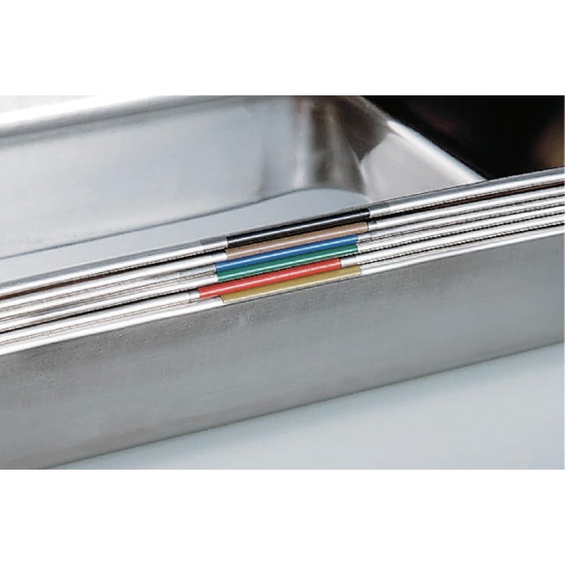 Khanda 18 – 8 Color Corner Bat 21 Sheets Red