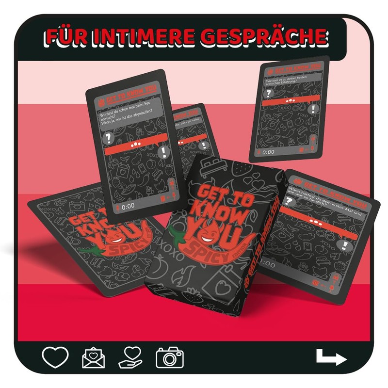 Get to know you - The Deeptalk Card Game! Love