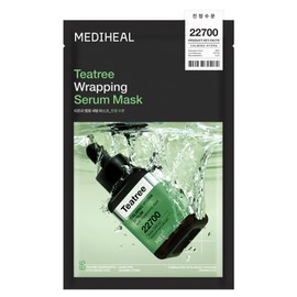 MEDIHEAL Wrapping Serum Mask Sheet 1ea - Teatree Calming Hydra 1ea