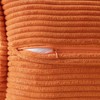 MIULEE Corduroy Cushion Covers Pack of 2 Decorative Modern Patchwork