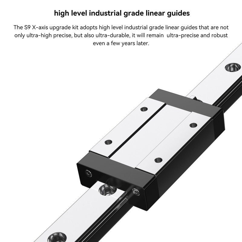 SCULPFUN S6/S6PRO/S9 X-axis Linear Guide Upgrade Kit High Precision Industrial