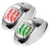 Osculati 11.039.21 EVOLED Energy Saving Navigation Lights, Silver, Size 112.5