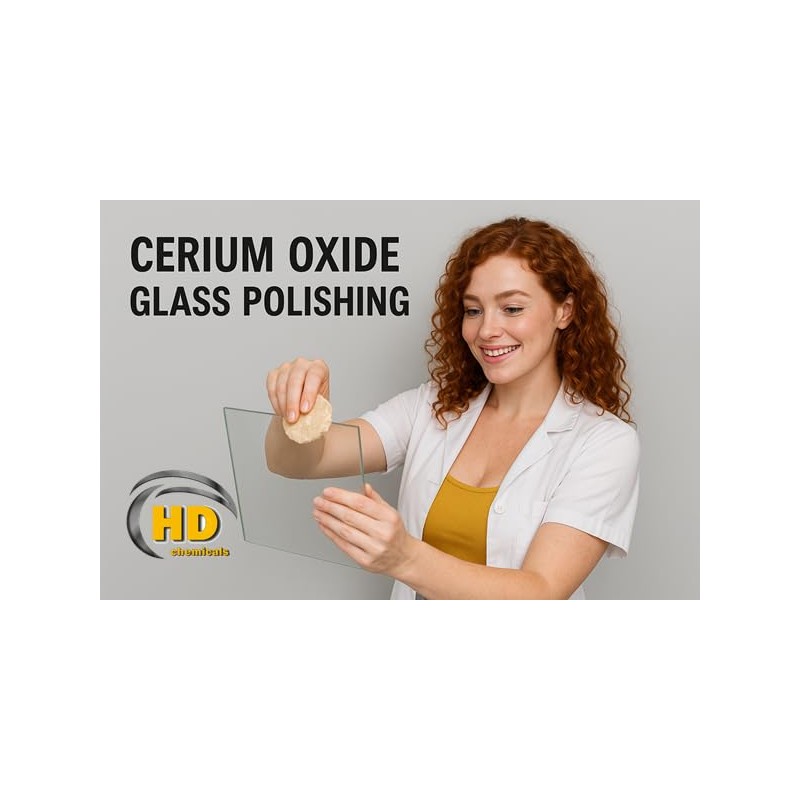 Cerium Oxide 50g - Fine Grade Glass Polishing Powder Scratch