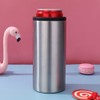 4 in 1 Insulated Can Cooler Double Walled Stainless Steel