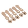 5 Set Leather Snap Buckles Soft Wearable DIY Sewing Leather