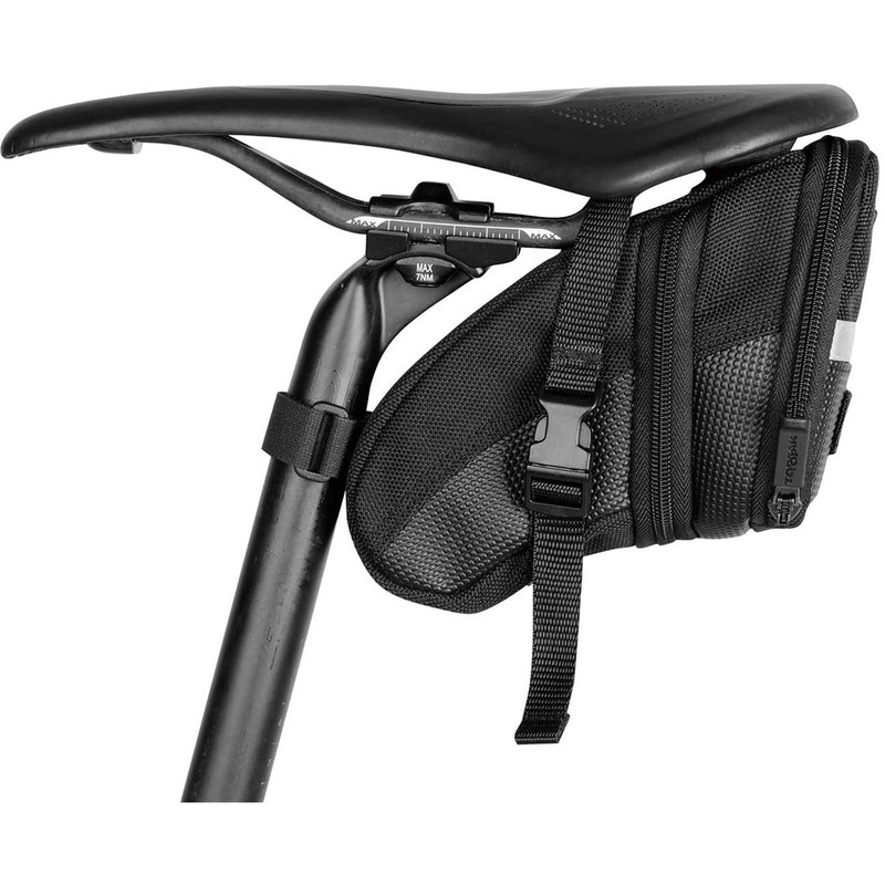 Topeak Saddle Bag with Fastening Straps, Aero Wedge Pack, m
