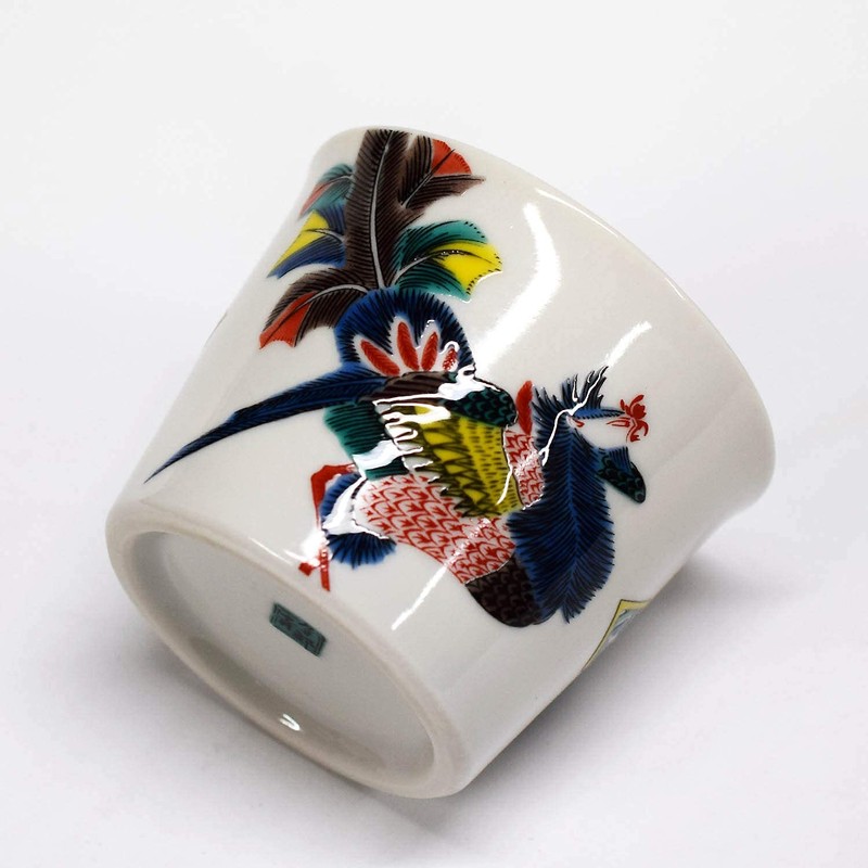 Sobachoko Stylish Kutani Ware Soba Bokokuchi Soba Bokokuchi Color Picture