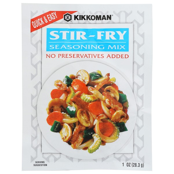 Kikkoman Stir Fry Seasoning Mix, 1-Ounce Packages (Pack of 24)24