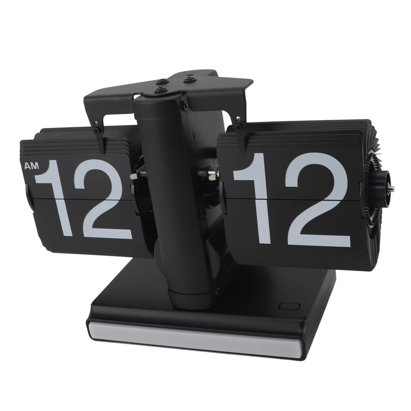 Retro Digital Flip Down Clock Battery Powered Flip Desk Clock