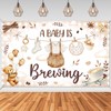 Avezano A Baby is Brewing Banner Coffee Themed Baby Shower