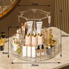 360° Rotating Cosmetic Organiser, Clear Acrylic Makeup Storage Display with