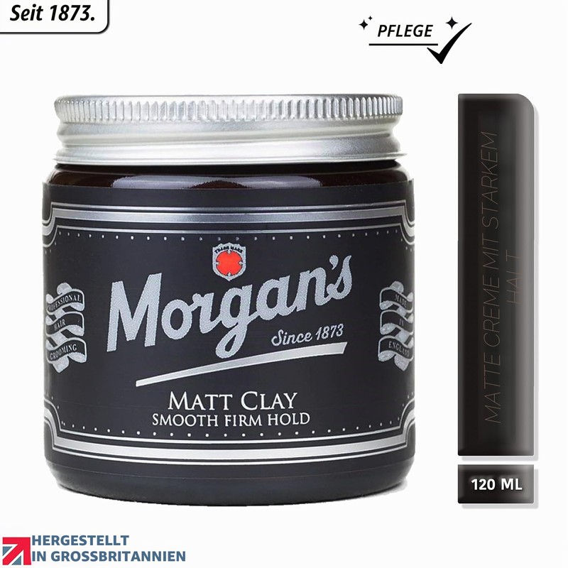 Morgans Matt Clay - Smooth, Firm Hold 120ml