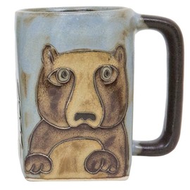 Mara Stoneware 12 oz. Bear and Deer Individual Mug