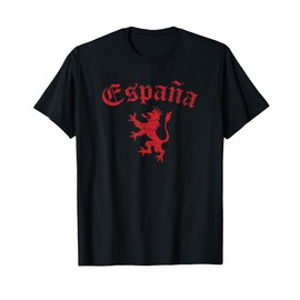 Espana Spain Lion Symbol Spanish Spaniard Pride T-Shirt