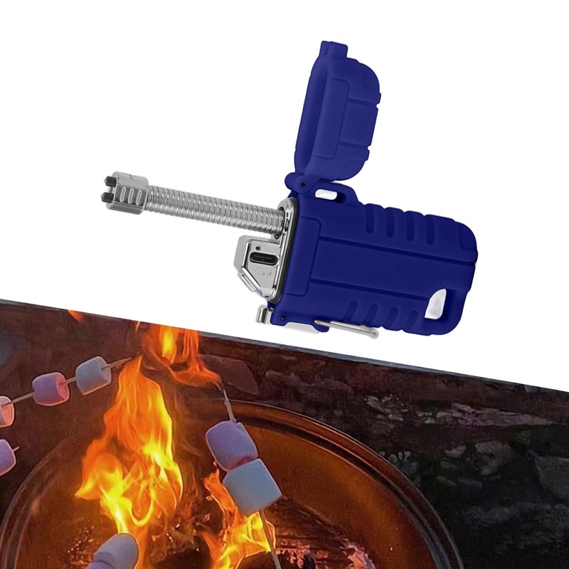 USB Rechargeable Lighter Windproof Dual Arc Lighter Waterproof Flameless Electric