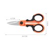 2 Pcs Electrician Scissors Multi-Purpose Cutting Electrician Tools Stainless Steel