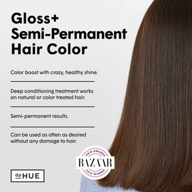 dpHUE Gloss+ - Auburn, 6.5 oz - Color-Boosting Semi-Permanent Hair Dye & Deep Conditioner - Enhance & Deepen Natural or Color-Treated Hair - Gluten-Free, Vegan