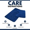 Lions Bath Mat Sets 2 Piece - Jacquard Greek Key