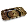 Smizzle Medium Rolling Tray - All Seeing Eye (Gold-Black/Gold) 10.75