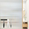 Beautyhero Window Privacy Film, Frosted Reeded Glass Cling with 3