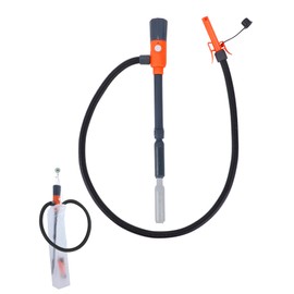 Safetect Auto-Stop Portable Power Battery Pump for Gas, 2.8 GPM Fuel Transfer Pump, Gasoline Siphon Pump, Gas Pump, Telescoping Gas Can Pump Battery Operated, 51" Long Transfer Hose, Siphon Pump
