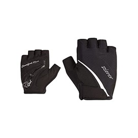 Ziener Carda Women's Cycling Gloves Short Finger Breathable Cushioning Black 6.5