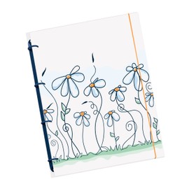 flexiNotes Notebook, A5, type: chamomile, dotted, 75 sheets, dotted, ring S