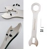 Dickly Universal Bicycle Spanner Cycling Head Axle Hub Steel Open
