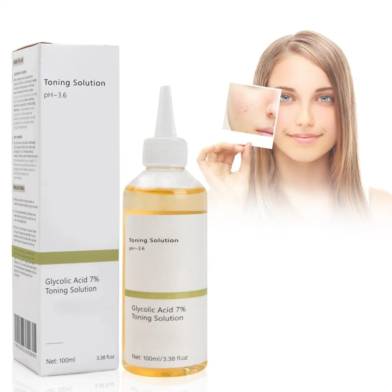 Solución Tonificante De Ácido Glicólico, Tónico, Cuidado De