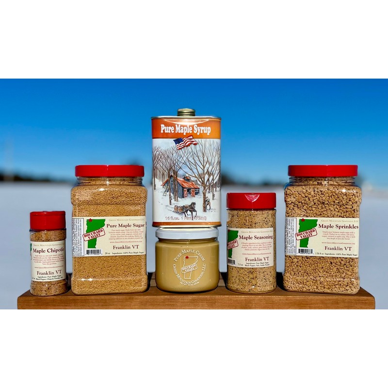 Green Mountain Goodness Granulated Maple Sugar - Vermont Grade A